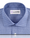 Glen Plaid Spektrum Blau