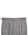 Gurkha Pant in Vitale Barberis Canonico - Flannels  Light Grey