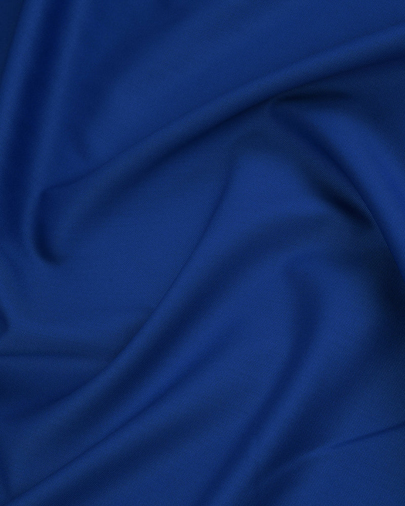 Gurkha Pant in VBC 100% Wool: Royal Blue Twill