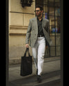 White Heavy Twill Jeans