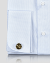 Brembana Business Blue Royal Oxford : 2-Ply Giza Shirt