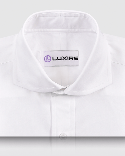 Brembana 2-Ply Giza White Pinpoint Oxford Shirt