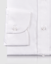 Brembana 2-lagiges Giza White Pinpoint Oxford-Hemd