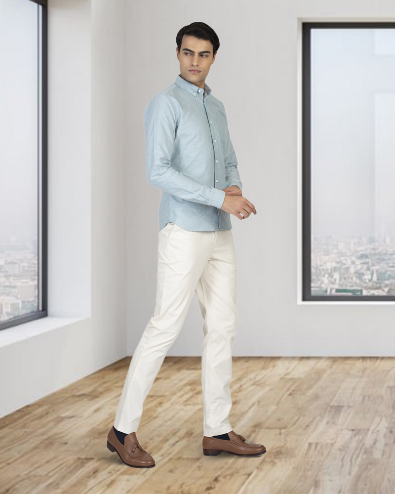 Mint Green Oxford Shirt