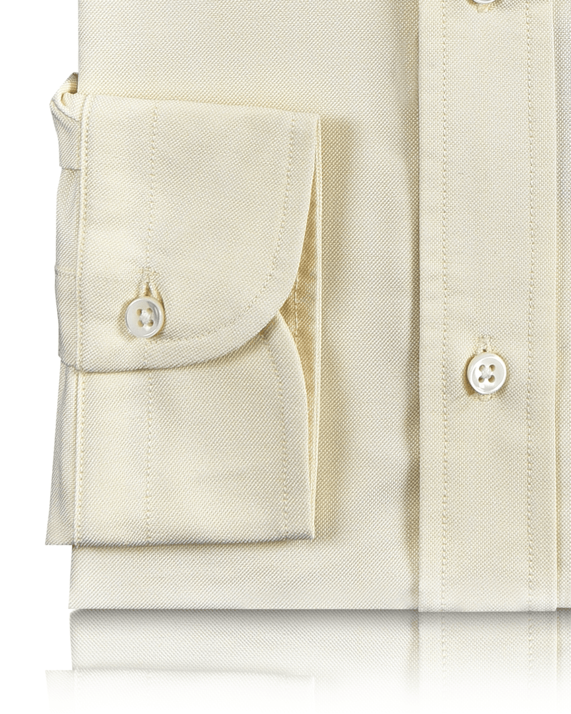 Pale Yellow Oxford Shirt