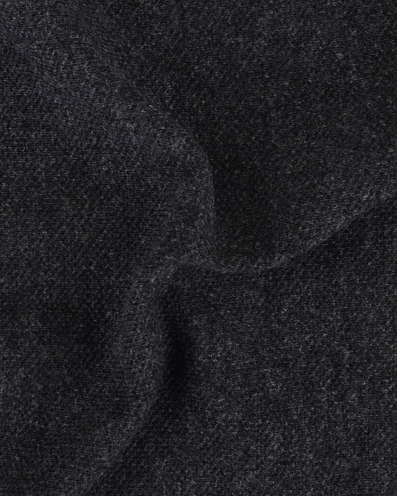 Heather Charcoal Grey Polo T-Shirt