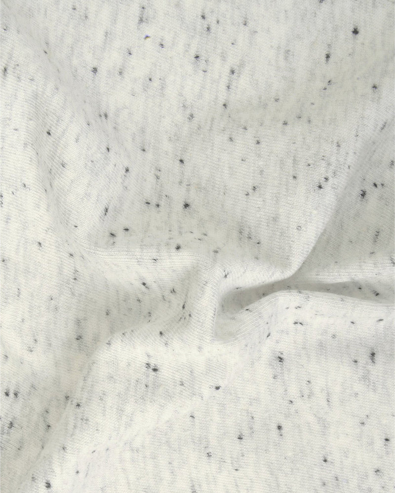 Speckled Light Grey Polo Shirt