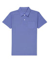 Lavendelfarbenes Polo-T-Shirt