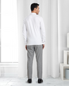 Polo Off White Heather