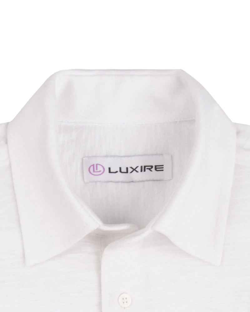 T-shirt blanc chiné