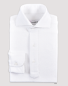 Chemise en lin blanc pur