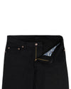 Schwarze Tech-Stretch-Jeans