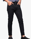 Schwarze Tech-Stretch-Jeans