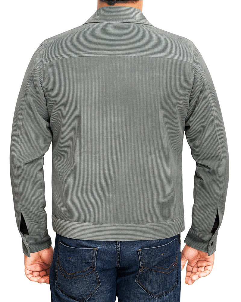 Modrone Duck-Egg Corduroy Jacket