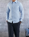 Sky Blue Gingham Shirt