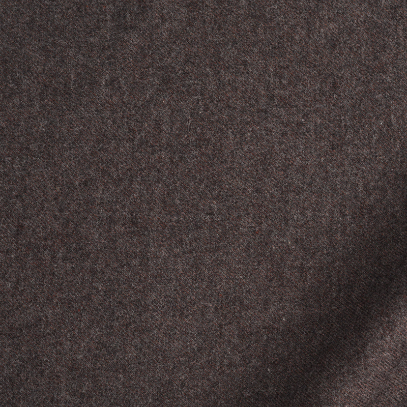 Vest in Mohagany Brown Cotton Flannel