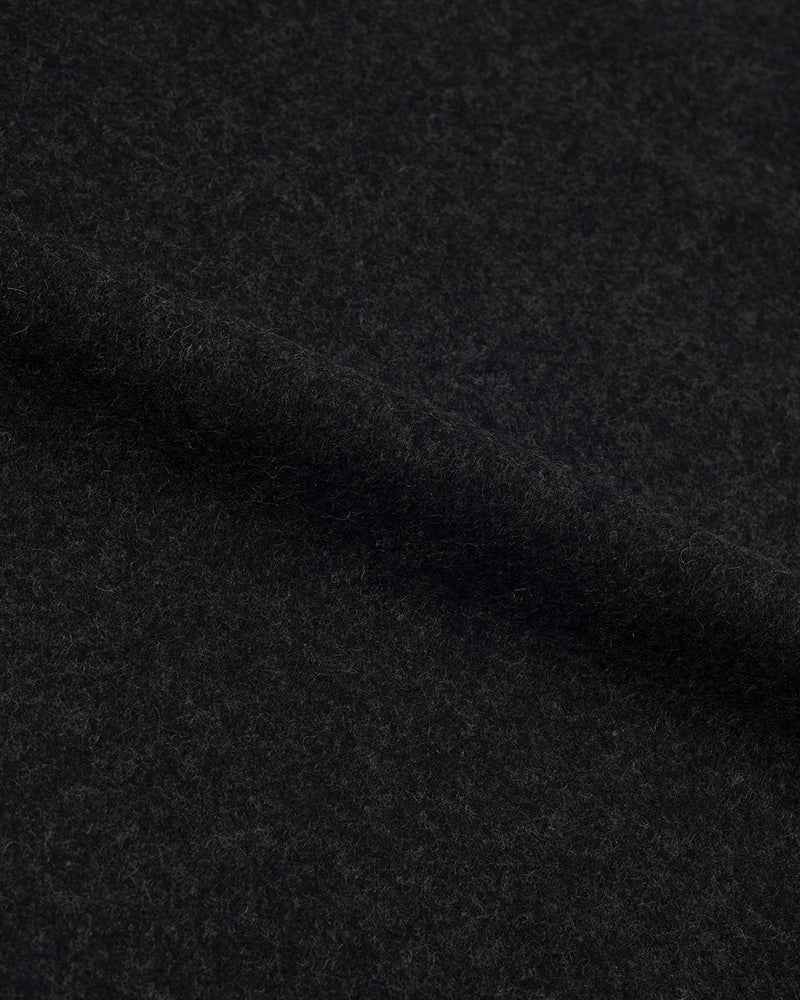 Vest in Charcoal Grey 100% Wool Flannel