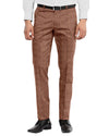 Molloy Herringbone Donegal Tweed Hose - Ziegelrot