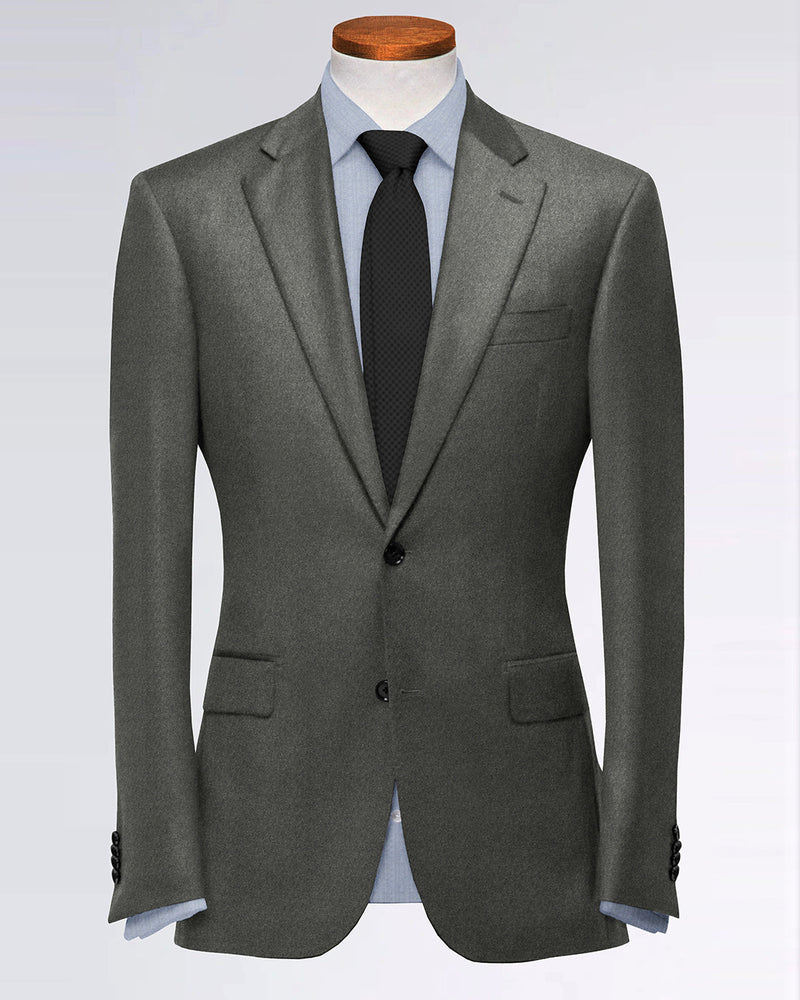 VBC Dark Grey Flannel Suit