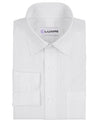 Grandi and Rubinelli White Textured Classic Shirt