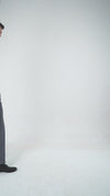 Chemise en sergé blanc Monti à motif diagonal