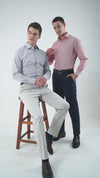 Dark Navy Twill Dress Pant