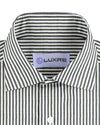 Black Dress Stripes On White