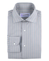 Monti Pink Blau Nadelstreifen
