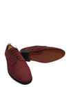 Nubuck Captoe Derby Burgund