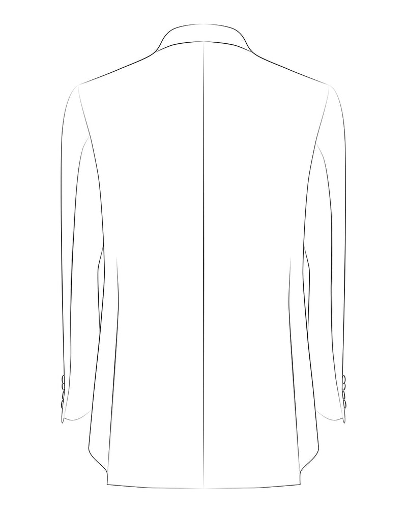 Ethomas Slubby blau-weiße Jacke