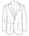 Ethomas Slubby blau-weiße Jacke
