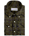 Polo Camouflage Grau Grün