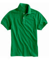 T-shirt vert à rayures ton sur ton