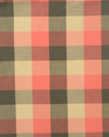 Orange Olive Tan Windowpane Twill Flannel