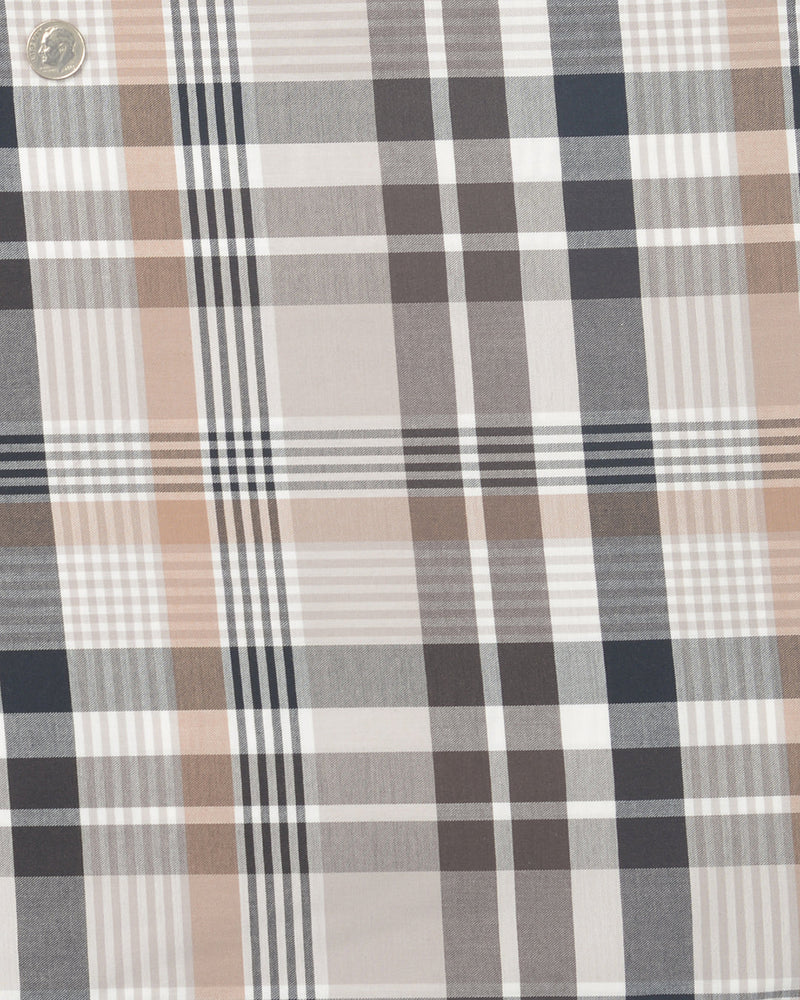 Iconic British Brown Tan Checks