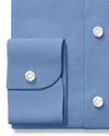 Blue Business Shirt: Soft, Weighty and Wrinkle Free