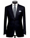 Veste VBC - Laine tropicale 4 fils : Bleu marine