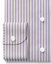 Navy Candy stripes Oxford