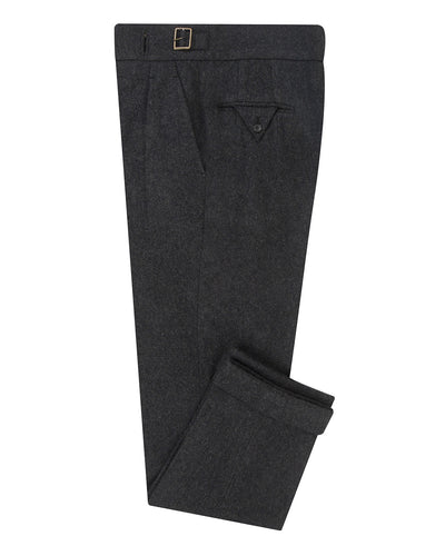 Grey Wool Flannel